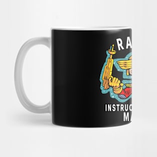 Retro Atompunk Raygun instruction manual Mug